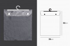 Plastične kese 26x32cm sa vešalicom - 25 kom