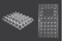 Plastične kutije za jaja sa 30 mesta, dimenzija 283x236x65 mm - 100 kom