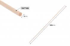 Ratan štapići 3x300 mm za osveživač prostora - 100 kom