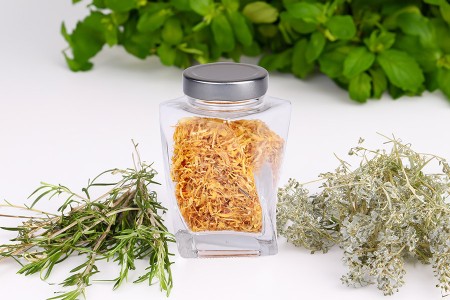 Staklena tegla 360 ml sa srebrnim zatvaračem – 6 kom-3