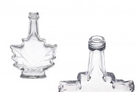 Staklena flaša 50 ml (PP18) u obliku lista – 6 kom