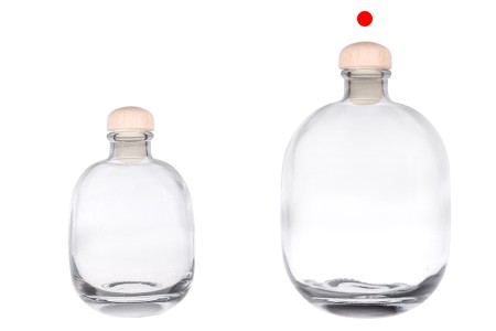 Elegantna bočica 500 ml sa čepom i termoskupljajućom kapicom-grupa_slika