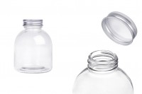 Staklena bočica okrugla 300 ml sa aluminijumskim zatvaračem - 6 kom