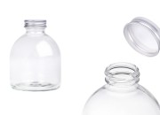 Staklena bočica okrugla 500 ml sa aluminijumskim zatvaračem - 6 kom Staklena bočica okrugla 500 ml sa aluminijumskim zatvaračem - 6 kom