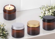Staklena tegla 60ml karamel sa aluminijumskim zatvaračem i unutrašnjom zaptivkom - 6 kom Staklena tegla 60ml karamel sa aluminijumskim zatvaračem i unutrašnjom zaptivkom - 6 kom