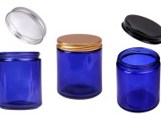 Staklena tegla 250ml plava sa aluminijumskim zatvaračem i unutrašnjom zaptivkom - 6 kom Staklena tegla 250ml plava sa aluminijumskim zatvaračem i unutrašnjom zaptivkom - 6 kom