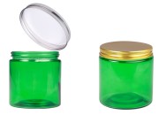 Staklena tegla 500 ml zelena sa aluminijumskim zatvaračem sa unutrašnjom zaptivkom – 6 kom Staklena tegla 500 ml zelena sa aluminijumskim zatvaračem sa unutrašnjom zaptivkom – 6 kom