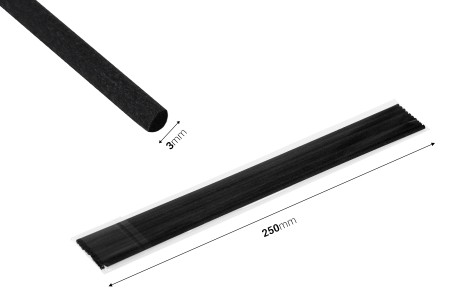 Fiber sticks - štapići 3x250 mm (meki) za osveživače prostora u više boja - 10 kom-2
