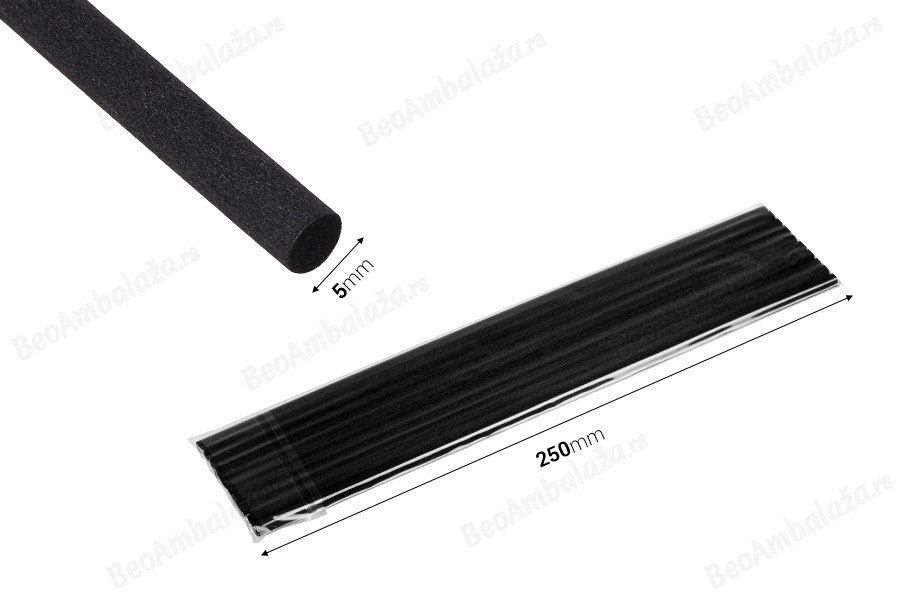 Fiber sticks - štapići 5x250 mm (meki) za osveživače prostora u više boja - 10 kom-dimenzije_slike