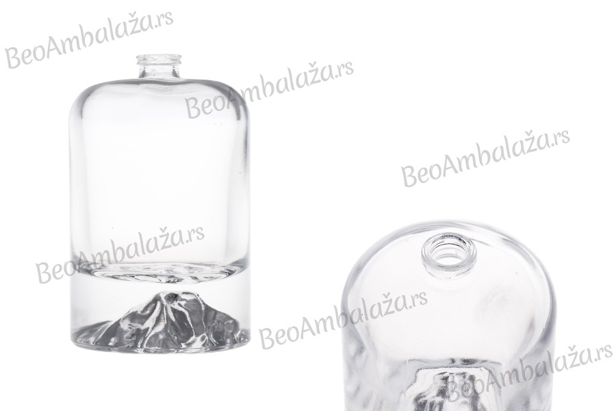 Luksuzna parfemska bočica 100 mL sa sigurnosnim Crimp zatvaranjem od 15 mm