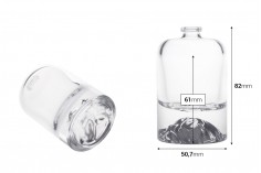 Luksuzna parfemska bočica 50 mL sa sigurnosnim Crimp zatvaranjem od 15 mm