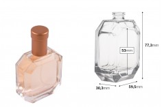 Parfemska bočica 50 mL sa sigurnosnim Crimp zatvaranjem od 15 mm