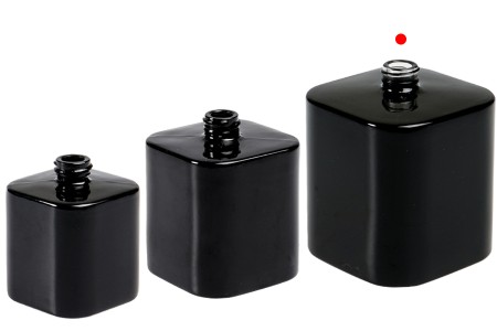 Staklena luksuzna bočica za parfeme 100 ml (15/400) u crnoj ili beloj boji-7