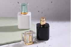Staklena luksuzna bočica za parfeme 100 ml (15/400) u crnoj ili beloj boji
