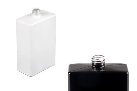 Staklena pravougaona parfemska bočica 100mL (15/400) crne ili bele boje-1