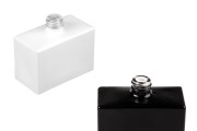Staklena pravougaona parfemska bočica 30mL (15/400) crne ili bele boje