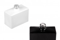 Staklena pravougaona parfemska bočica 30mL (15/400) crne ili bele boje