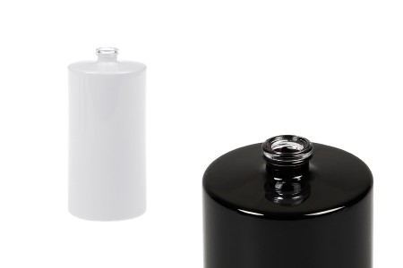 Okrugla flašica za parfem 100mL sa 15 mm „Crimp“ sigurnosnim zatvaranjem u beloj ili crnoj boji-1