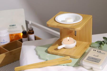 Drveni osveživač prostora za aromatične voskove (melts) i ulja-grupa_slika