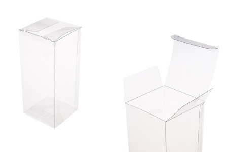 Sklopiva providna PET kutija za pakovanje 70x70x160 mm - 50 kom-slika_proizvoda