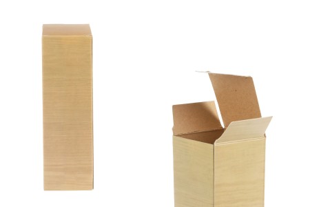 Kartonska kutija 46x46x160mm sa drvo dezenom - 50 kom-slika_proizvoda