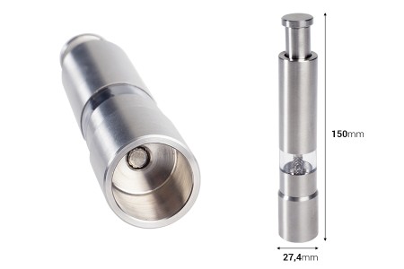Ručni mlin za začine 27,4x150 mm-dimenzije_slike