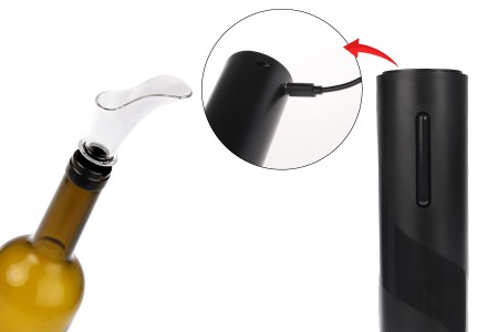 Električni vadičep sa priborom za vinske boce-grupa_slika