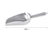 Lopatica od nerđajućeg čelika - dužina 22,5 cm Lopatica od nerđajućeg čelika - dužina 22,5 cm