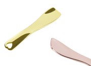 Metalna spatula za kreme 60,5mm u zlatnoj ili roze - zlatnoj boji - 6 kom