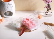 Plastični (PET) kalup sa 10 mesta za kocke voska (melts) - 20 kom Plastični (PET) kalup sa 10 mesta za kocke voska (melts) - 20 kom