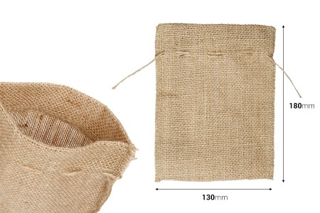Vrećica 130x180 mm od lana u prirodnoj boji – 25 kom-dimenzije_slike