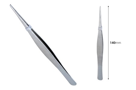 Pinceta od nerđajućeg čelika dužine 140 mm-2