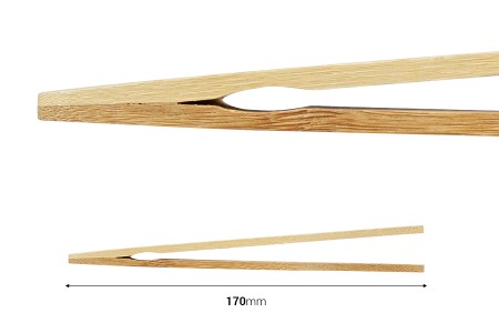 Pinceta od bambusa dužine 170 mm - 6 kom-2