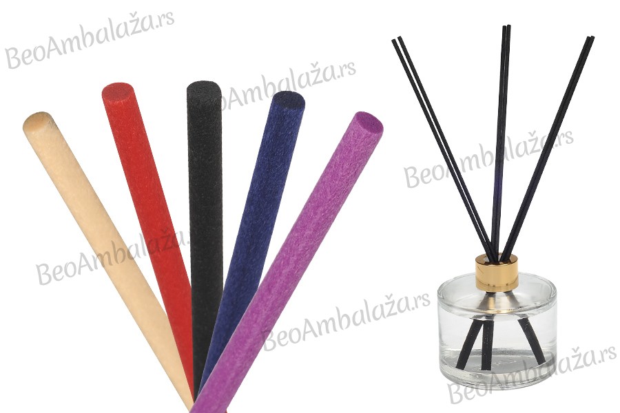 Fiber sticks - štapići 3x250 mm (meki) za osveživače prostora u više boja - 10 kom
