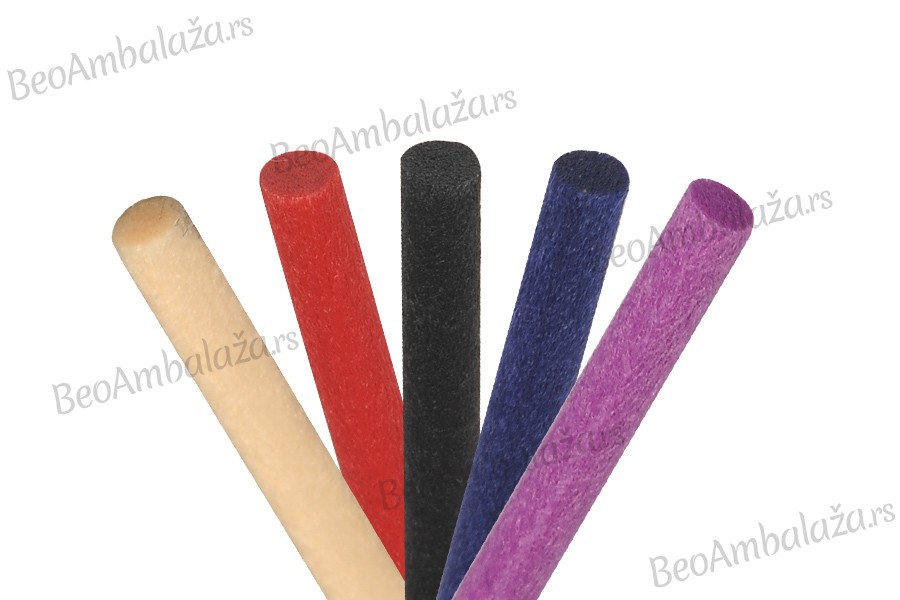 Fiber sticks - štapići 5x250 mm (meki) za osveživače prostora u više boja - 10 kom