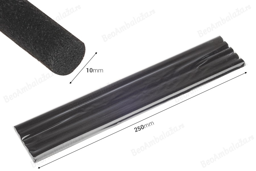 Fiber sticks - štapići 10x250 mm (tvrdi) za osveživače prostora u crnoj boji - 5 kom-slika_proizvoda