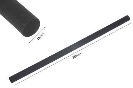Fiber sticks - štapići 15x350 mm (meki) za osveživače prostora u crnoj boji - 1 kom-2