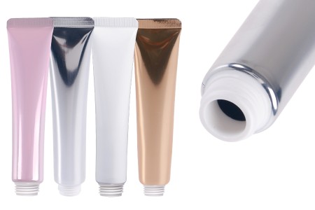 Plastična tuba 20 ml (široko grlo) u različitim bojama sa unutrašnjim aluminijumskim premazom – 12 kom-slika_proizvoda