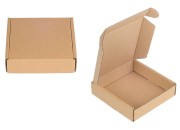 Kutija od kraft papira u braon boji 120x120x30mm bez prozora - 20 kom Kutija od kraft papira u braon boji 120x120x30mm bez prozora - 20 kom