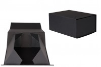 Crna kartonska kutija sa magnetnim zatvaranjem 185x135x82 mm - 20 kom