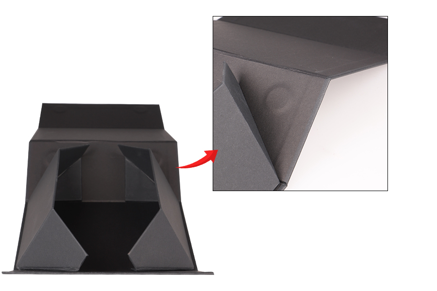 Crna kartonska kutija sa magnetnim zatvaranjem 185x135x82 mm - 20 kom Crna kartonska kutija sa magnetnim zatvaranjem 185x135x82 mm - 20 kom