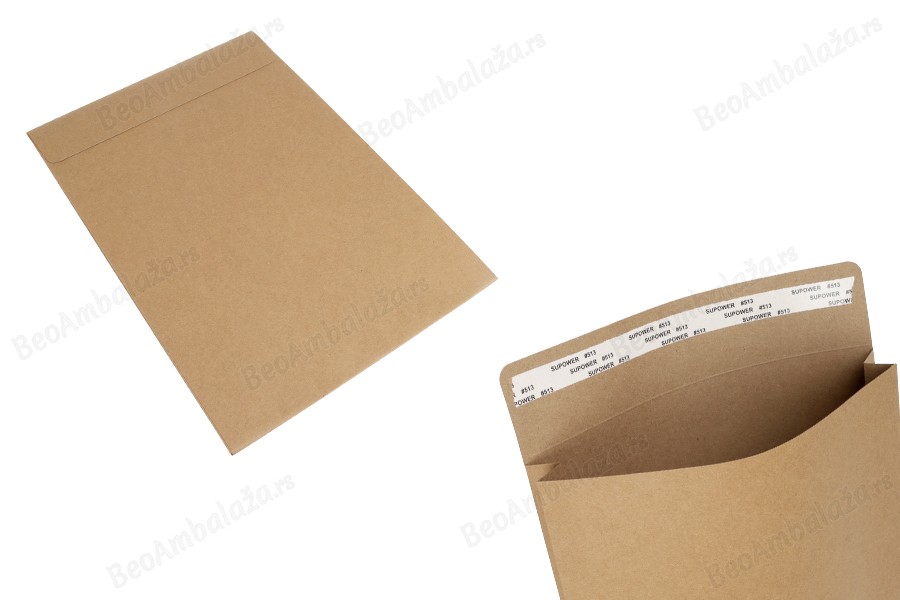 Papirna kesa (300gsm) 315x225  mm sa samolepljivim zatvaranjem - 20 kom-slika_proizvoda
