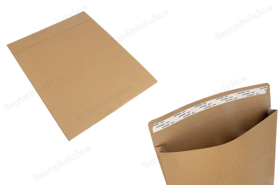 Papirna kesa (300gsm) 280x345  mm sa samolepljivim zatvaranjem - 20 kom-slika_proizvoda
