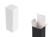 Papirna kutija 30x30x90 mm sa unutrašnjim penastim uloškom za bočice etarskih ulja 10 mL - 20 kom