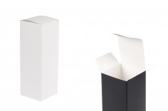 Papirna kutija 50x50x145 mm sa unutrašnjim penastim uloškom za bočice etarskih ulja 100 mL - 20 kom