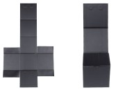 Luksuzna crna kutija 110x110x110mm sa magnetnim zatvaranjem i spoljašnjom plastičnom futrolom (za teglice 20-2692) Luksuzna crna kutija 110x110x110mm sa magnetnim zatvaranjem i spoljašnjom plastičnom futrolom (za teglice 20-2692)