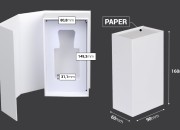 Luksuzna bela kutija 90x160x60mm sa magnetnim zatvaranjem, za bočice 50mL sa šifrom: 18-394 i 21-636. Luksuzna bela kutija 90x160x60mm sa magnetnim zatvaranjem, za bočice 50mL sa šifrom: 18-394 i 21-636.