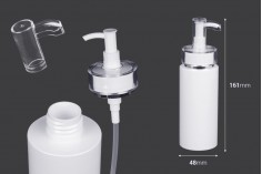 PET flaša od 150mL sa pumpicom za kreme (PP24) i poklopcem - 6 kom
