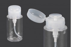 Plastična flašica 200mL sa pumper pumpicom za preparate za uklanjanje šminke - 12 kom