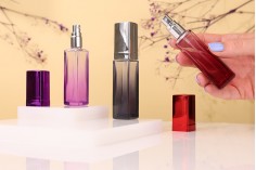 Staklene bočice za parfeme 20mL, u nijansama raznih boja sa sprejom i zatvaračem